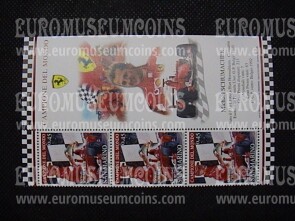 2005 OMAGGIO alla FERRARI San Marino : Michael Schumacher 3 v + bandella