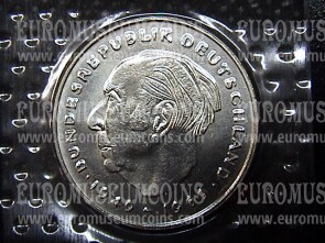 1979 Germania 2 Marchi Theodor Heuss zecca F 