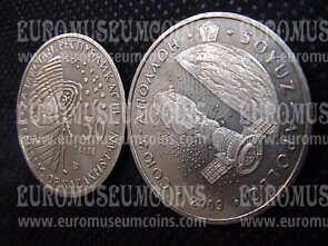 2009 Kazakistan 50 Tenge Apollo e Soyuz