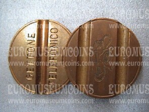 Gettone telefonico Italia ESM 1962
