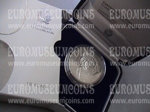2019 San Marino 10 Euro PROOF Rembrandt in argento con cofanetto  