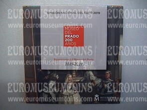 2019 Spagna 200° Museo del Prado divisionale FDC in confezione ufficiale