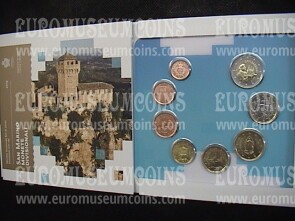 2019 San Marino divisionale FDC 8 monete
