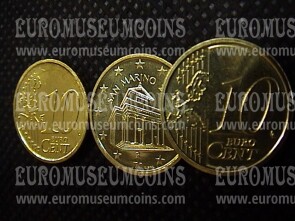 San Marino 10 centesimi di euro