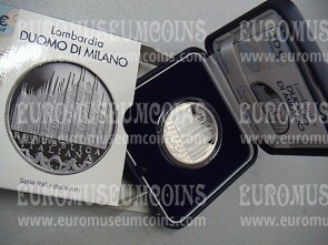 2019 Italia 10 Euro Proof Duomo di Milano