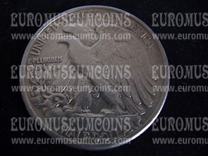 1942 Stati Uniti half dollar Walking Liberty in argento