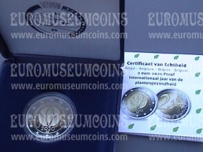 Belgio 2020 salute delle piante 2 Euro commemorativo FS