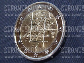 Finlandia 2020 centenario università Turku 2 Euro commemorativo
