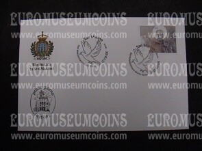 2021 San Marino 80° Kolbe busta FDC
