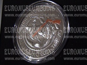 2021 San Marino 10 Euro FDC medaglie Tiro a Volo Tokyo in argento con astuccio
