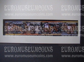 2007 Slovenia serie WWF scoiattolo comune 4 valori