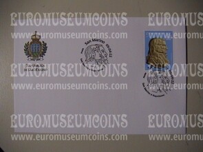 2022 busta FDC San Marino 200° anniversario della morte di Napoleone Bonaparte