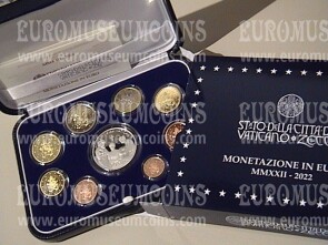 2022 Vaticano divisionale Proof in cofanetto ufficiale 