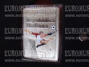 2022 Italia 5 Euro FDC Figurine Panini Serie Eccellenze Italiane Rossa