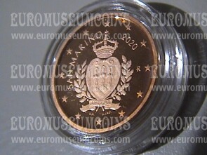 2020 San Marino 1 centesimo di Euro FS proof