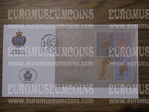 2022 busta FDC San Marino emergenza sanitaria BF 