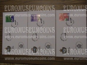 2022 buste FDC San Marino Natale 3v