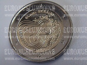 Estonia 2022 slava ukraini 2 Euro commemorativo