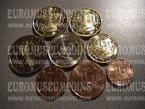 2023 Croazia serie 8 monete Euro in blister