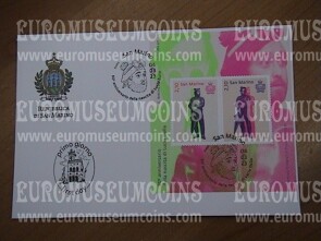2023 busta FDC San Marino Lucio Dalla BF 