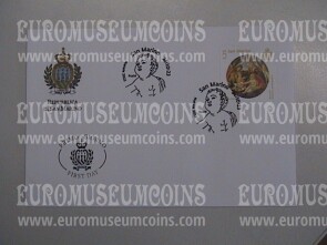 2023 busta FDC San Marino Natale