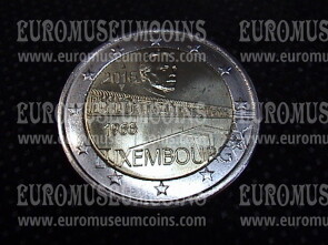 Lussemburgo 2016 Ponte Granduchessa Carlotta 2 Euro commemorativo  