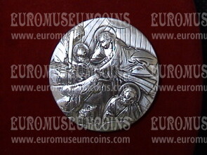 2004 Vaticano Medaglia in argento Natività di Giotto