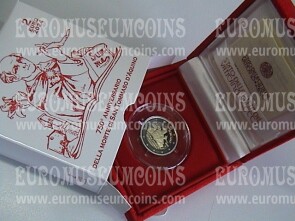 Vaticano 2024 San Tommaso d' Aquino 2 euro commemorativo FS in cofanetto