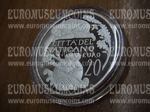 2018 Vaticano 20 Euro Abramo in argento Proof by official set