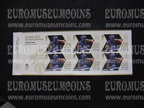 2012 Gran Bretagna Medaglie d' oro Olimpiadi di Londra Libretto 29 Boxe