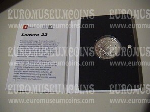 2020 Italia 5 Euro FDC Olivetti Lettera 22 Serie Eccellenze Italiane Bianca