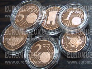 Tris 1 - 2 - 5 Cent San Marino FS dal 2017 al 2024