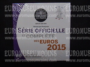 2015 Francia divisionale FDC ufficiale