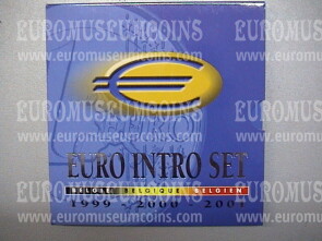 1999 - 2000 - 2001 Belgio divisionali FDC  in confezione ufficiale