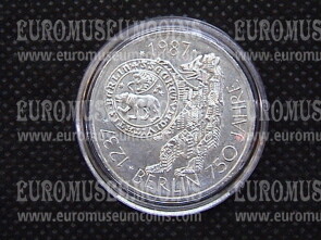 1987 Germania Città di Berlino 10 Marchi in argento