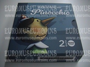 Italia 2026 Collodi Pinocchio 2 euro commemorativo proof