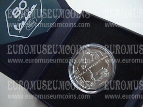2026 Italia 5 Euro FDC 80° anniversario Vespa