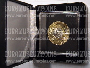 2016 San Marino 5 Euro FDC bimetallico Giubileo della Misericordia in cofanetto