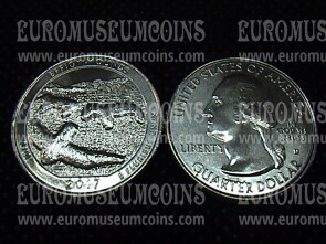 2017 USA Effigy Mounds Iowa zecca D quarto di dollaro Parchi