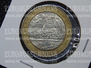 2003 Russia 10 rubli bimetallico Kasimov
