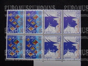 1993 serie completa in quartina Europa SAN MARINO  