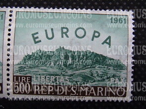1961 serie Europa San Marino