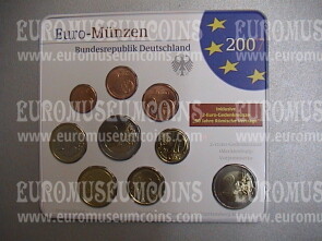 2007 Germania serie divisionale zecca F blister ufficiale FDC