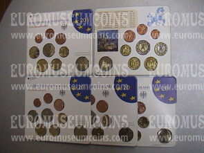 2011 Germania serie divisionali 5 zecche confezione ufficiale FDC