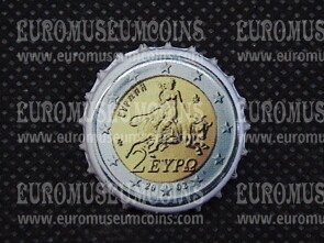 Valfrutta serie euro Grecia Tappo a Corona 2 euro