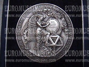 1992 San Marino Corte Europea Diritti Umani medaglia in argento