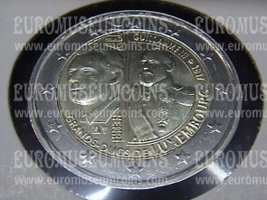 Lussemburgo 2017 bicentenario Granduca Guglielmo terzo 2 Euro commemorativo  