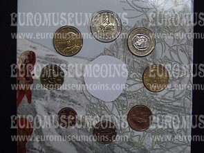 2005 Grecia serie completa 8 monete euro UNC