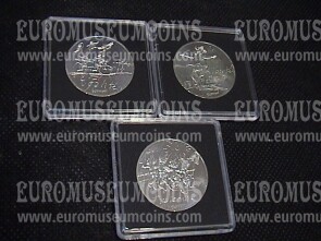 2014 Francia 3 monete da 10 Euro FDC in argento Estate