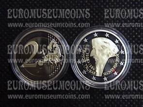 Slovenia 2008 Primoz Trubar 2 Euro commemorativo FS